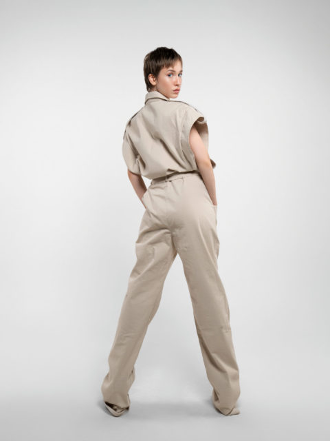 Denim jumpsuit