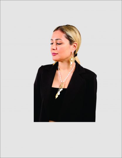 Sədəf anası ilə boyunbağı