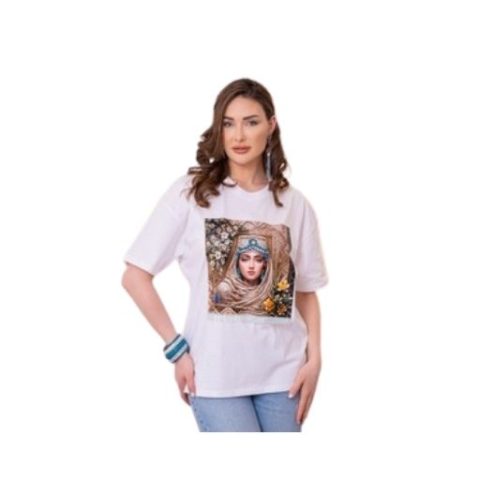 Qadın köynəyi "papaqlı qız" dizayneri, əl işi