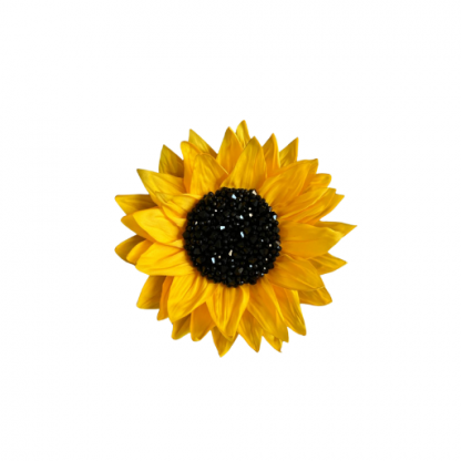 Collar Brooch Sunflower