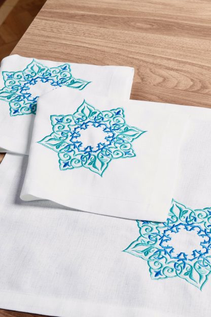 Patterned napkin