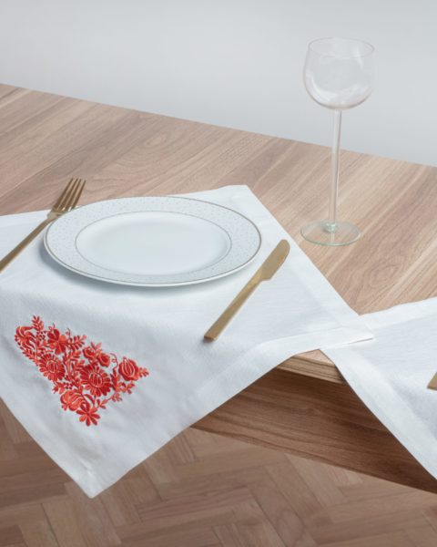 Patterned napkin