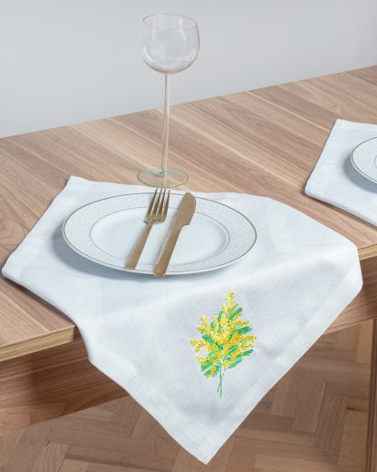 Patterned napkin