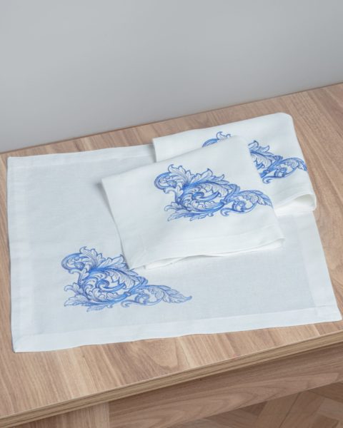 patterned napkin