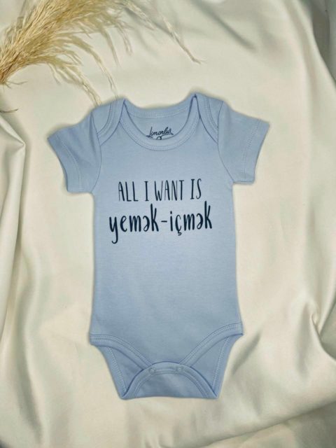 Limonlu ALL İ WANT IS YEMƏK İÇMƏK Body