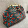 Elegant milli ornamentli çanta - Şəkil 2