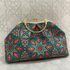 Elegant milli ornamentli çanta