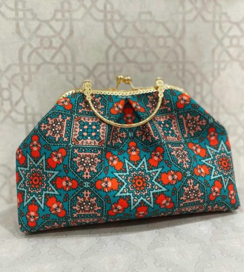 Bag with elegant national ornament