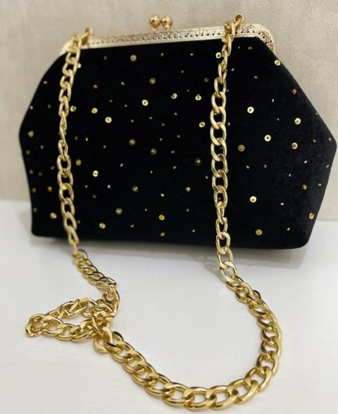 Qara elegant çanta