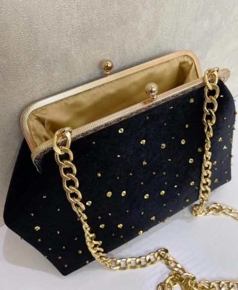 Qara elegant çanta