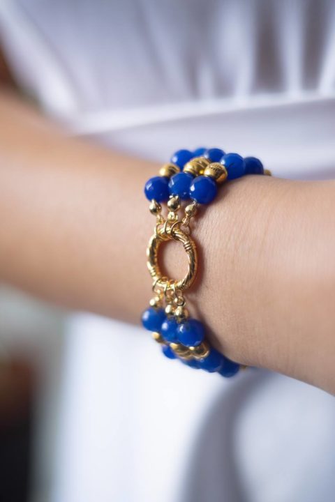 Blue bracelet