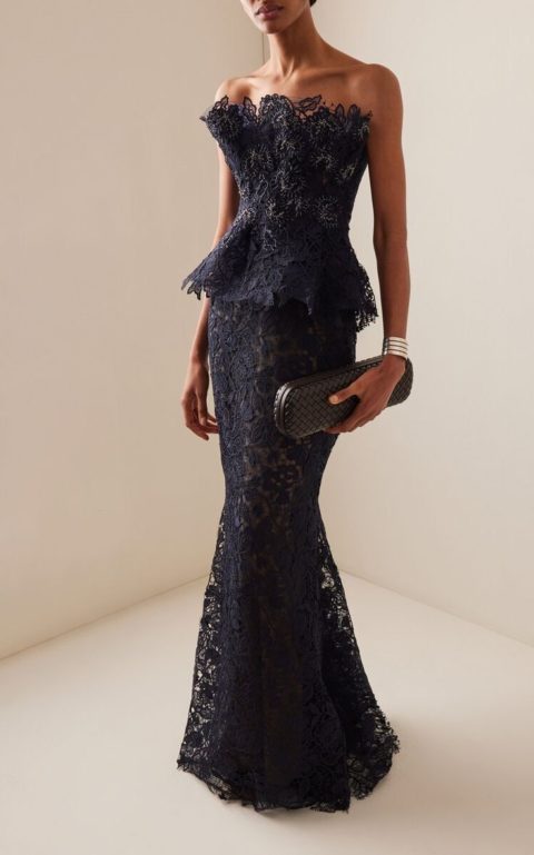 Dark blue women's dress