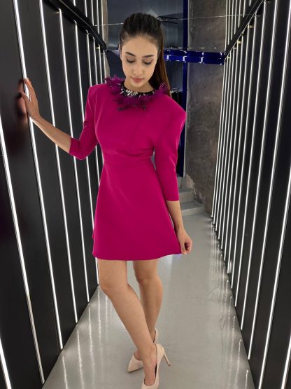 Swarovski daşlar və pux ilə don - Şəkil 3