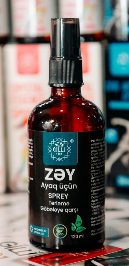 Clay Foot Spray - 120 ml for men