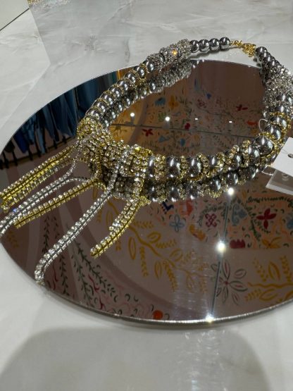 Necklace made of hematite
