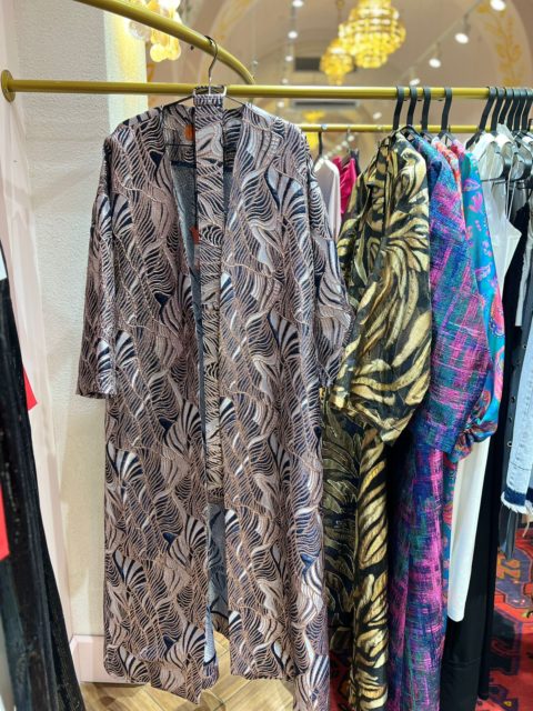 Jakart parçadan hazırlanmış kaftan