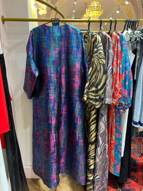 Jakart parçadan hazırlanmış kaftan