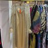 Qızılı muncuqlu kaftan dəsti