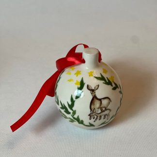 Patterned ceramic toys