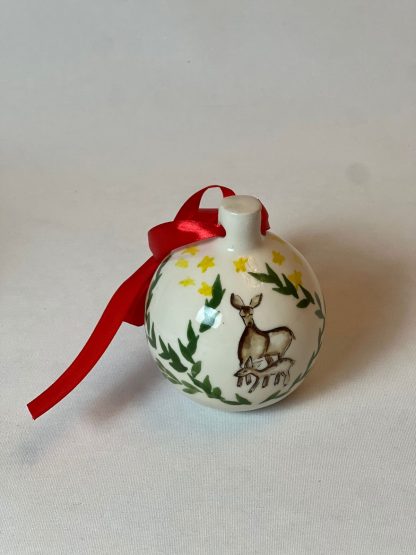 Patterned ceramic toys