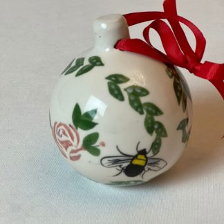 Patterned ceramic toys