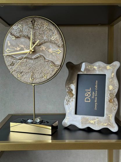 Clock and bezel set