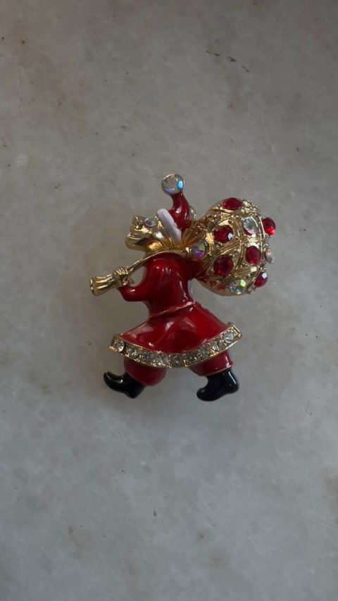 Broş "Santa Klaus"
