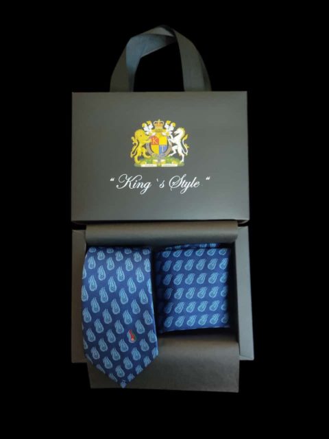 Blue tie