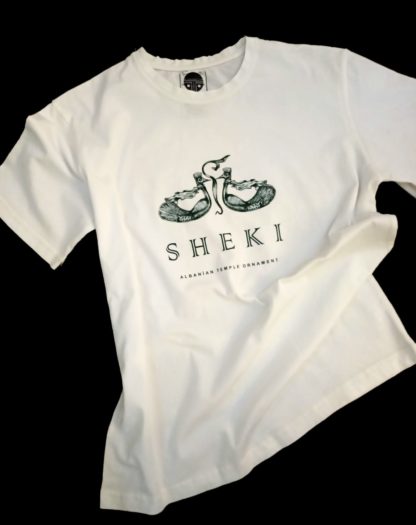 Ağ "Sheki" futbolka