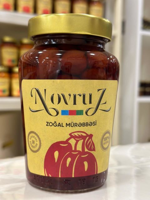Zoğal mürəbbəsi 550 gr