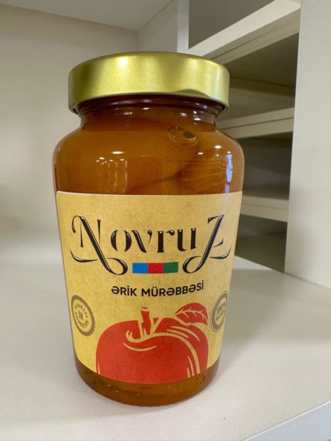Ərik mürəbbəsi 550 gr