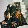 Çiçək naxışlı yaylıq (73x73 sm) - Image 2