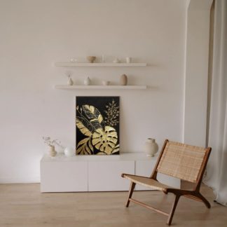 Картина тропические листья