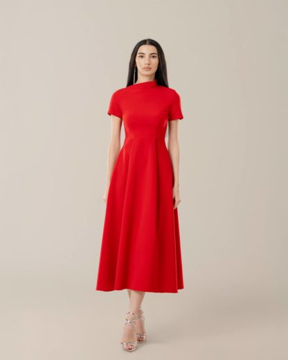 Red dress