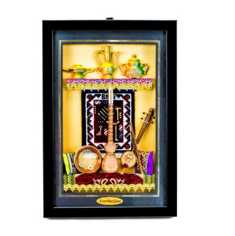 Mugham instruments in the frame