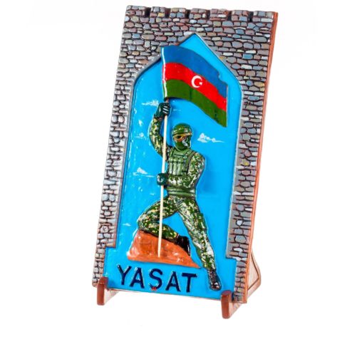 "Yaşat Azərbaycan əsgəri"suveniri