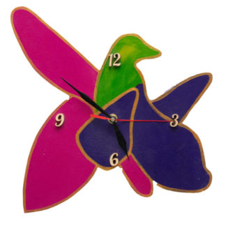 Xarıbülbül təsvirli saat