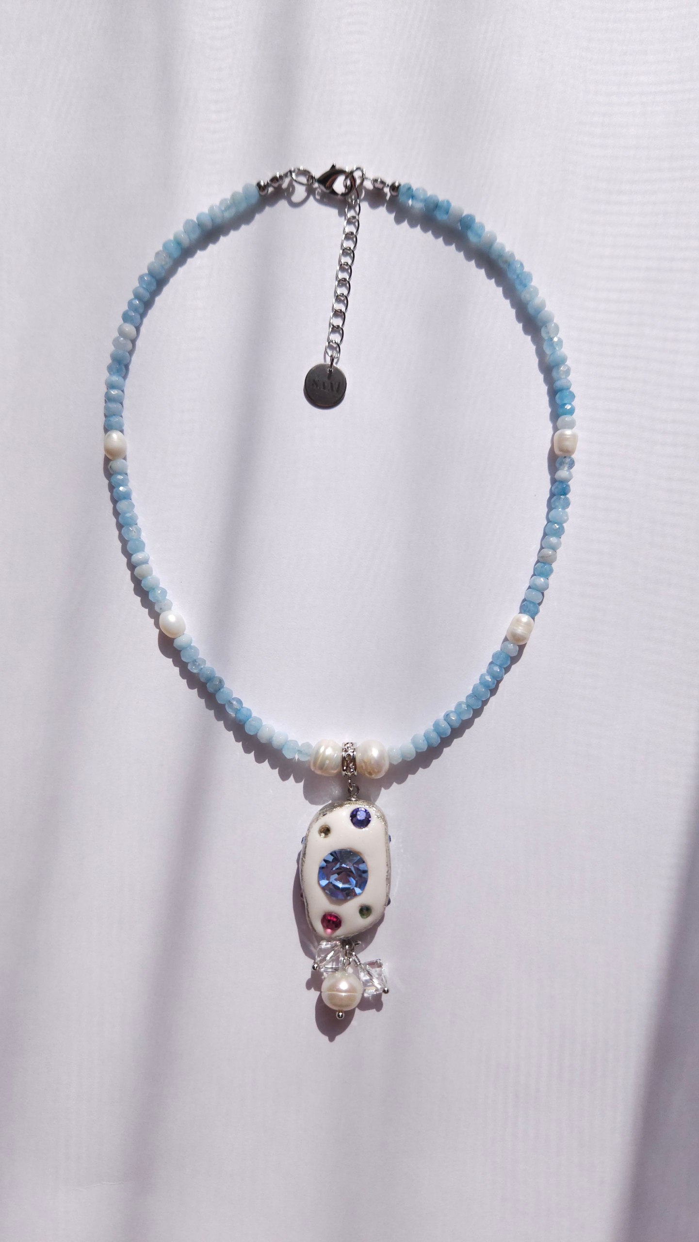 Polimer gildən hazırlanmış əl işi amulet