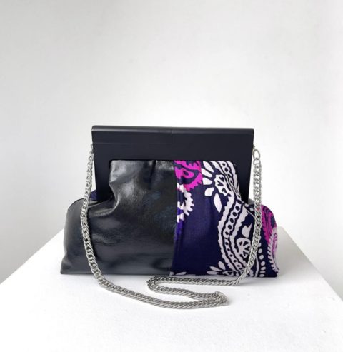 Lilac buta bag