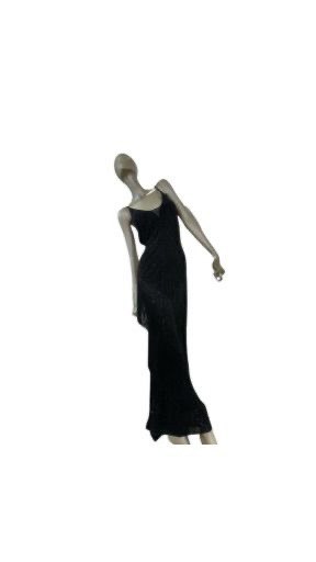 Knee-length evening dress