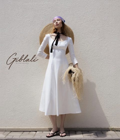 White dress with a bodice