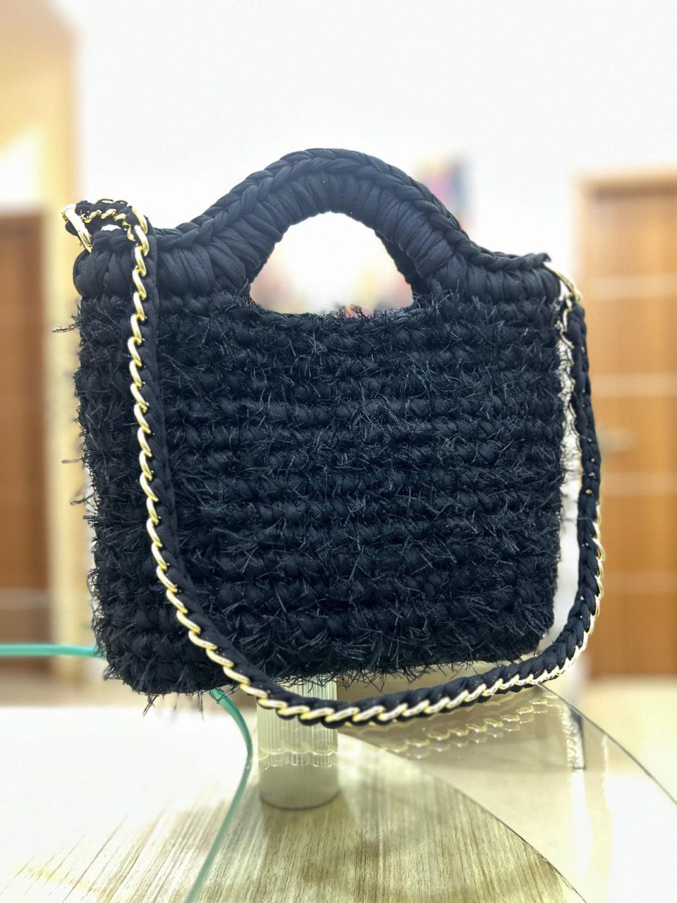 Keyfiyyətli YarnArt ipindən hazırlanmış çanta