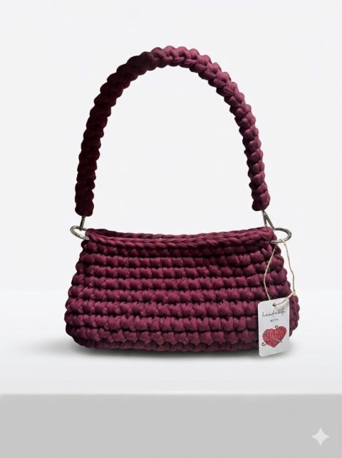 Bordo mini çanta