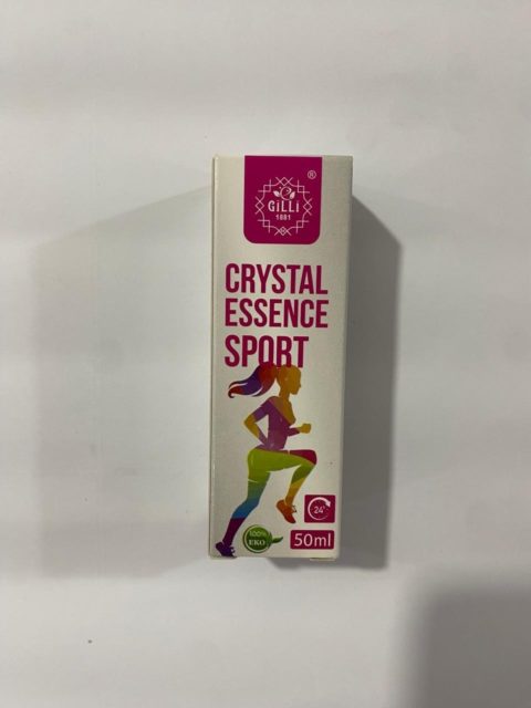 Antiperspirant sprey "Gilli" Crystal Essence Sport 50 ml (qadinlar üçün)