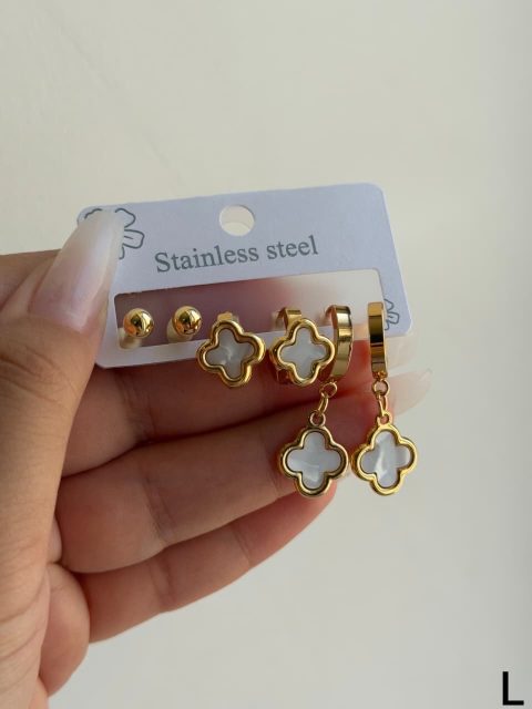 Stainless steel sırğalar