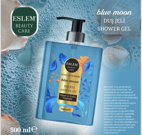 ESLEM DUŞ JELİ BLUE MOON 500ML