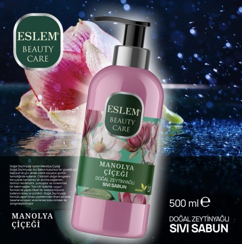 ESLEM SIVI SABUN MANOLYA ÇİÇEĞİ 500ML