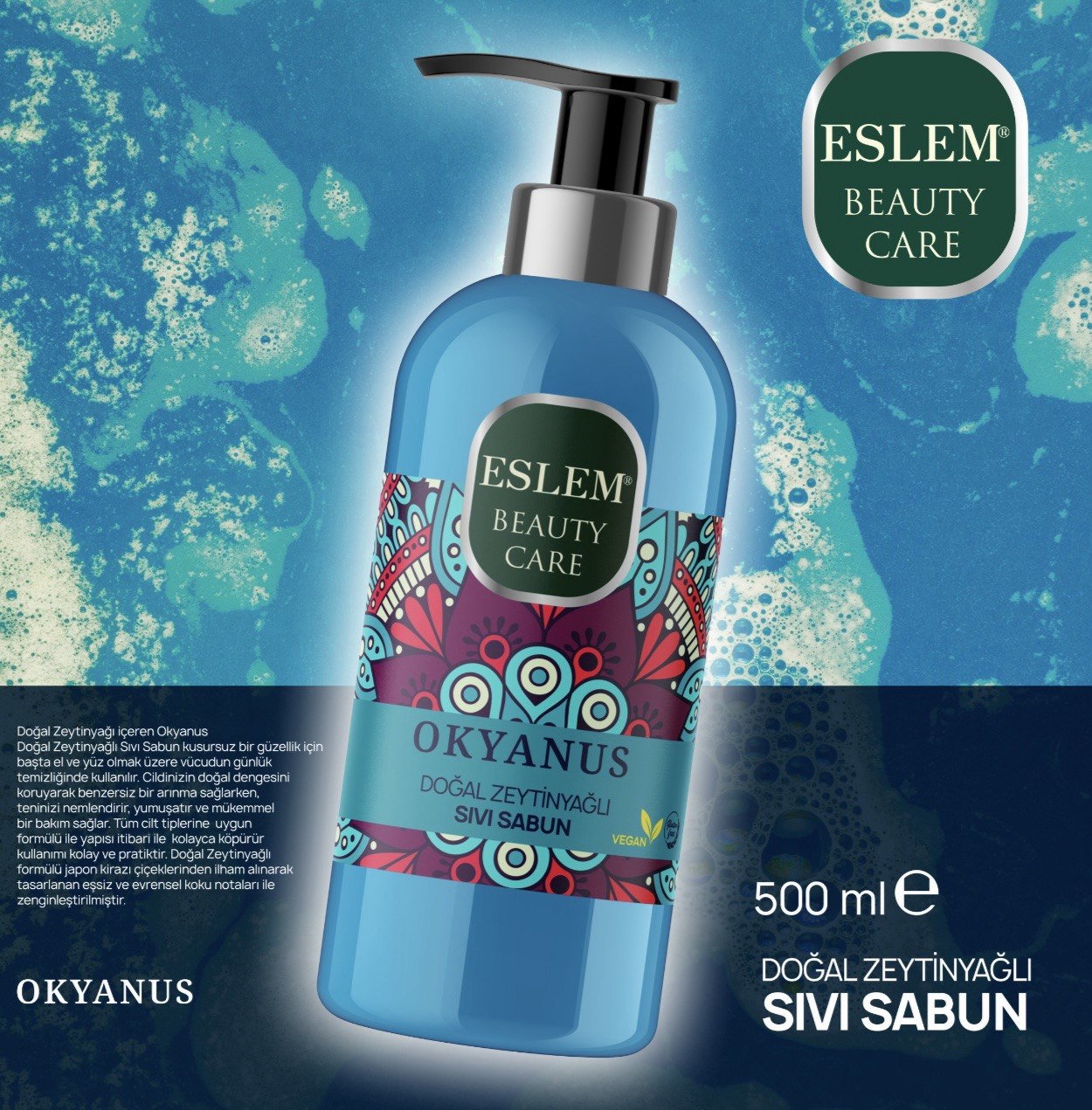 ESLEM SIVI SABUN OKYANUS 500ML