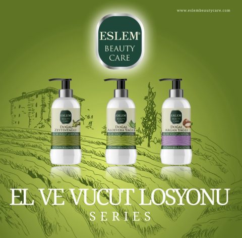 ESLEM EL VE VUCÜT LOSYONU ALOVERA YAĞLI 250ML