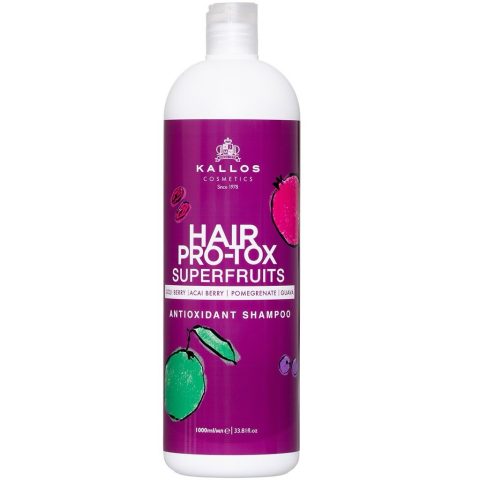 KALLOS Hair Pro-Tox şampun Superfruits 1000 ml